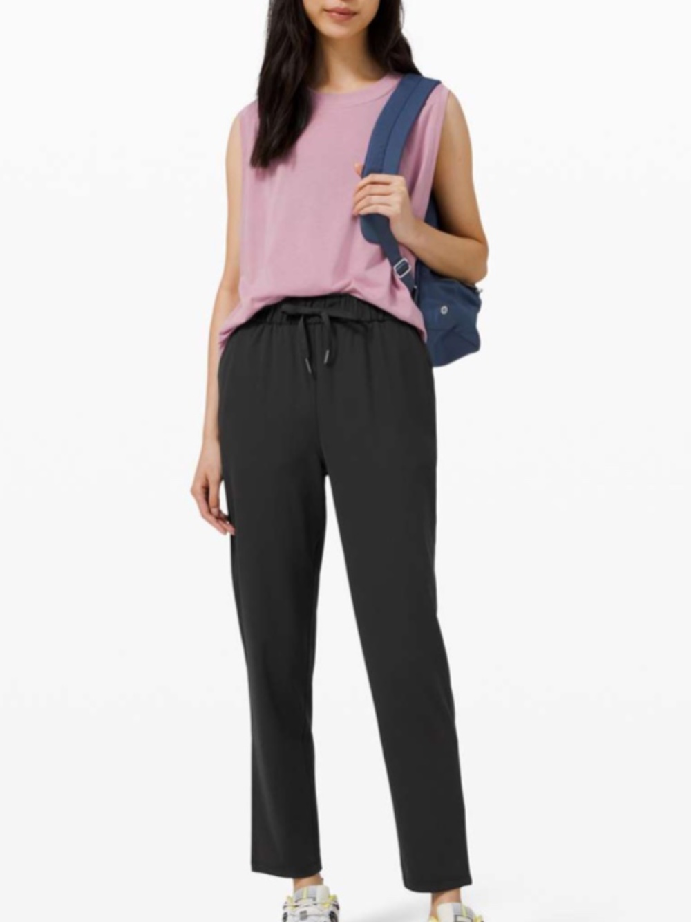 Lululemon Keep Moving Pant in Black, Size 4